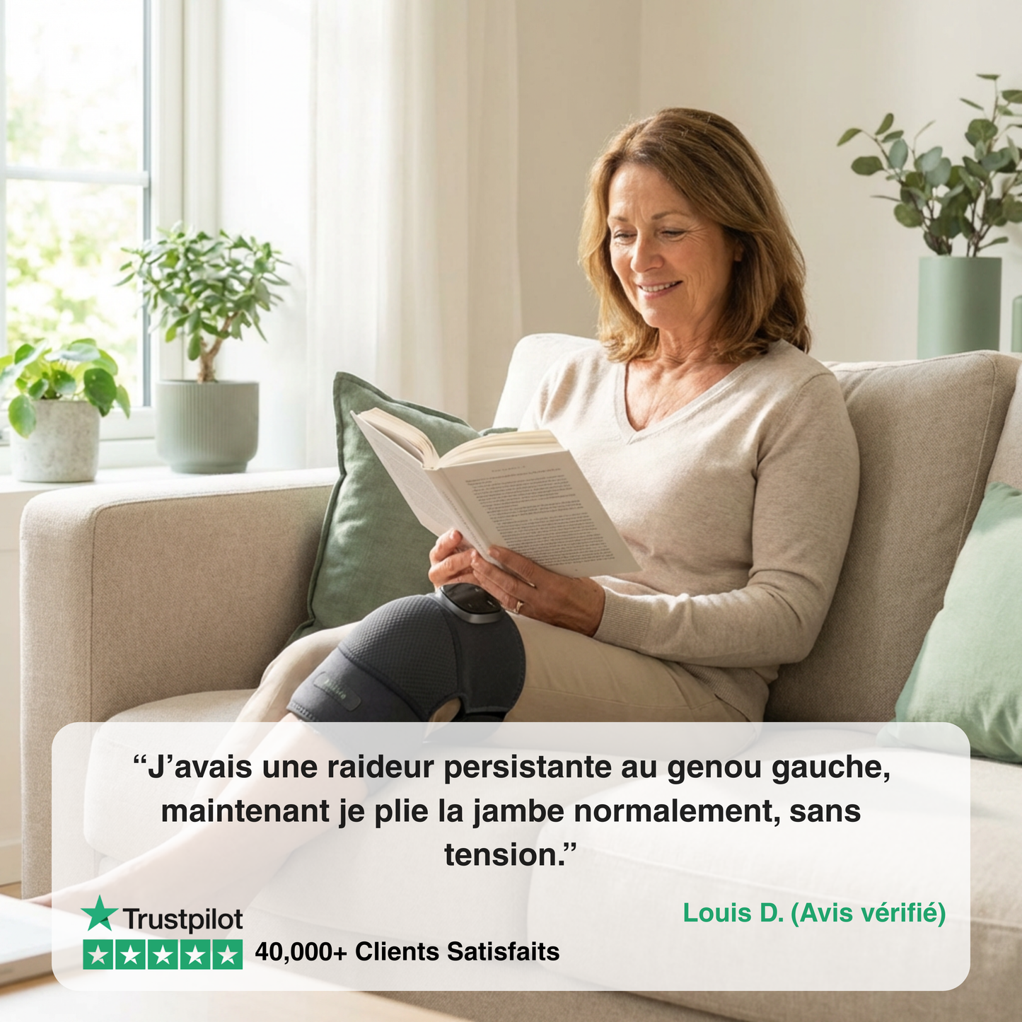 Artévia - Masseur de Genoux 3-en-1